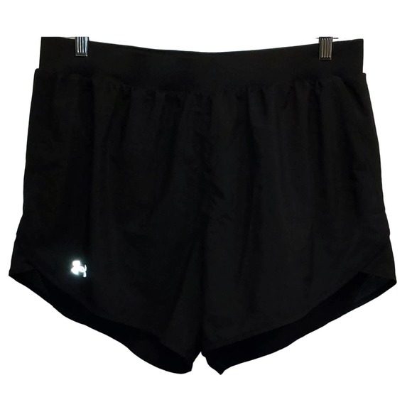 Under Armour Pants - Under Armour Women's Black Running Workout Shorts Plus Size 1X